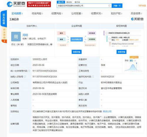 阿里巴巴成立5億注冊資本科技子公司，加碼計算機軟硬件布局